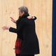 Illustration for article titled First pictures of Peter Capaldi filming in his new oufit hit the web!